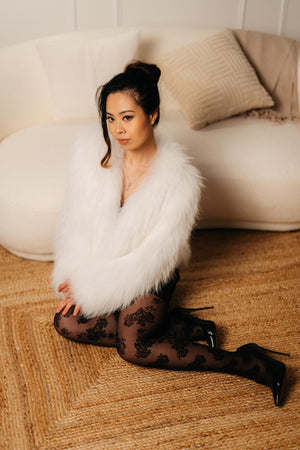 Blanche Faux Fur Coat