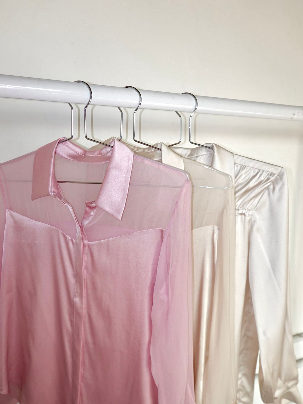 Bianca button silk shirt