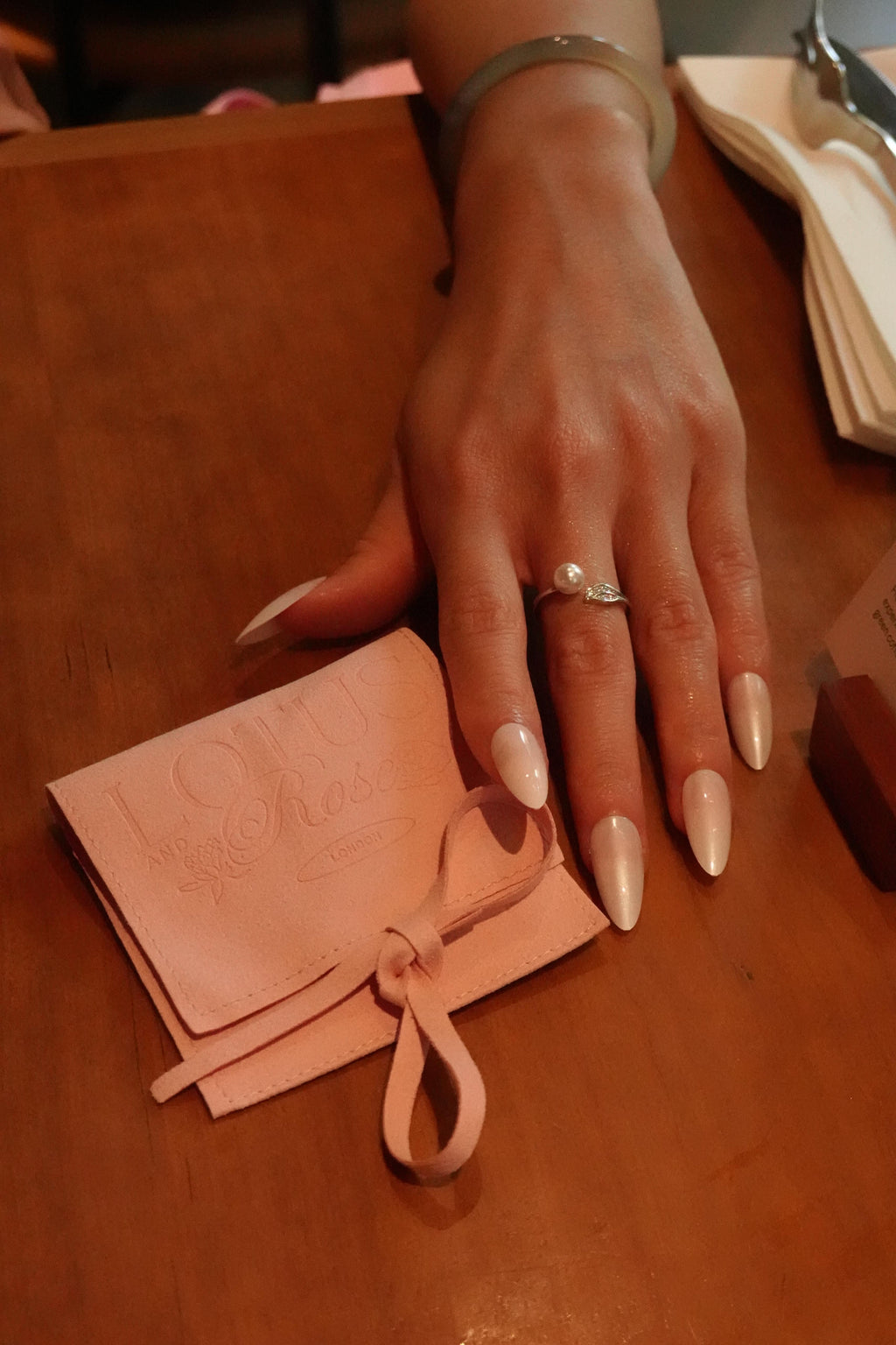Margaret pearl ring