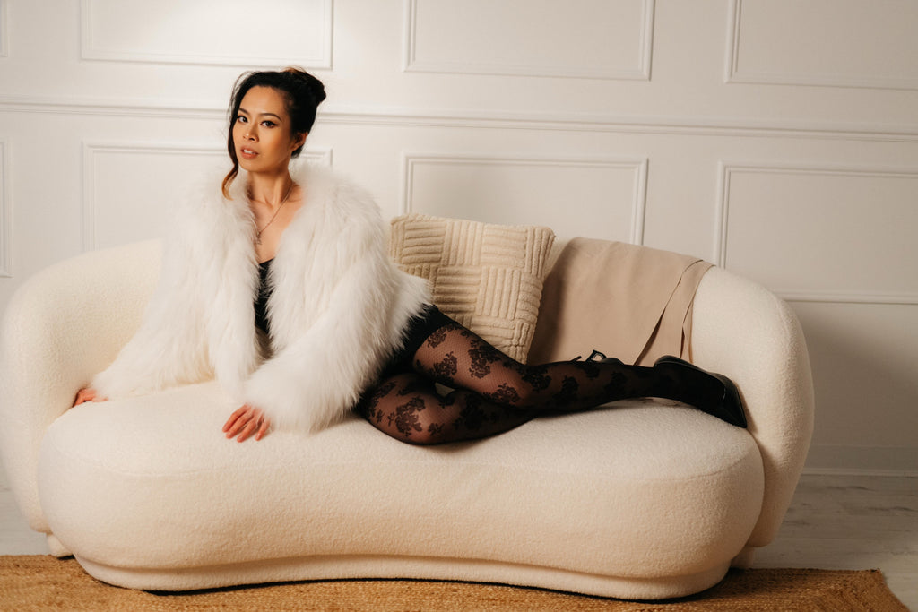 Blanche Faux Fur Coat